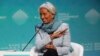 International Monetary Fund Managing Director Christine Lagarde speaks at the World Government Summit in Dubai, United Arab Emirates, Feb. 10, 2019. 