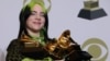 ဆယ်ကျော်သက်အဆိုတော် Billie Eilish ဂရမ်မီဆုကြီး လေးဆုရရှိ