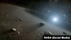 Space debris 