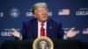 El presidente Donald Trump durante una mesa redonda celebrada este jueves 11 de junio, en Dallas, Texas, bajo el título 'Transición a la grandeza: restauración, reconstrucción y renovación'.