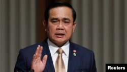 PM Thailand Jenderal Purn. Prayuth Chan-ocha (foto: dok). Pemerintah militer Thailand telah menunjuk komisi untuk merancang konstitusi baru.