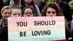La presencia latina se hizo notar en la Marcha por la Vida. Un grupo de hispanos viajaron de Nueva Jersey para unirse a los miles de asistentes que promulgan el no aborto.