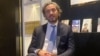 El ministro de Relaciones Exteriores argentino, Santiago Cafiero, habla con Associated Press en Daca, Bangladesh, miércoles 1 de marzo de 2023. (AP Foto/Al-emrun Garjon)
