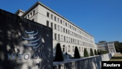 스위스 제네바의 세계무역기구(WTO) 본부.