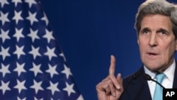 Menteri Luar Negeri Amerika Serikat, John Kerry (Foto: dok/AP Photo/Brendan Smialowski, Pool) 