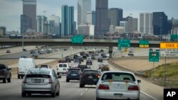 Traffic on Interstate 25 in Denver, Colorado, July 23, 2021.