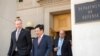 Le secrétaire à la Défense par intérim, Patrick M. Shanahan, rencontre le vice-Premier ministre et ministre des Affaires étrangères du Vietnam, Pham Binh Minh, au Pentagone, Washington, DC, le 23 mai 2019. (Photo du DoD par le sergent Amber I. Smith)