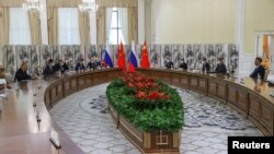 Sastanak Šangajske organizacije za saradanju u Samarkandu u Uzbekistanu, 15. septembra 2022.