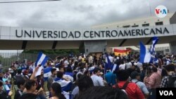 Las universidades nicaragüenses se convirtieron en 2018 en sitios de insurrección contra Daniel Ortega. [Foto archivo VOA]