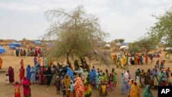 اردوگاه پناهجویان سودانی در دارفور.