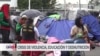 Más de 4.000 indígenas retornan desplazados a Bogotá 