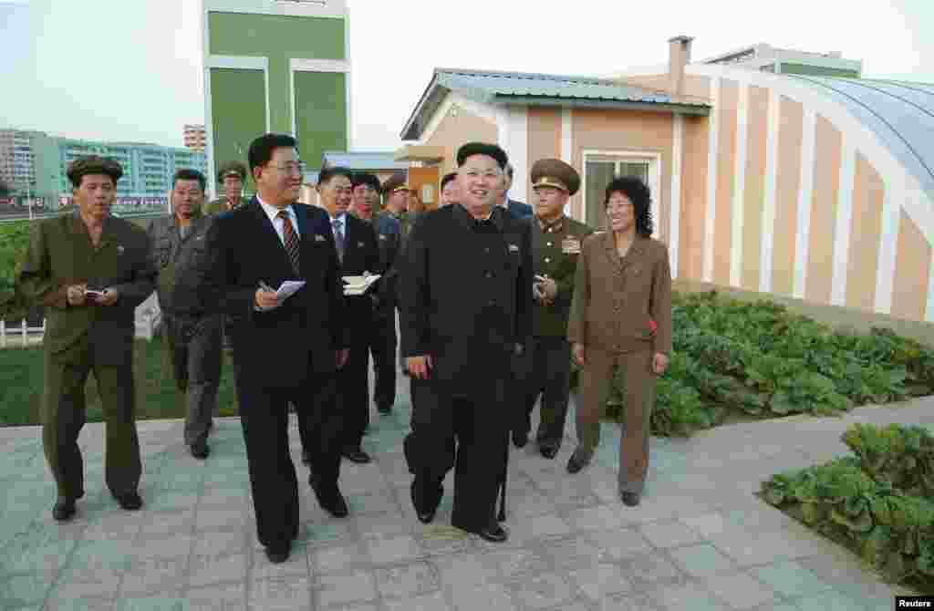 Kim, shown using a cane for support, re-appeared in state media in this undated photo released by North Korea's Korean Central News Agency (KCNA) in Pyongyang on October 14, 2014, after a lengthy public absence that had fuelled speculation over his health and grip on power in the secretive, nuclear-capable country.