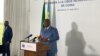 Président Félix Tshisekedi na rotonde ya palais de la nation na Kinshasa, RDC, 29 mai 2021. (Twitter/Patrick Muyaya)