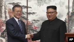 Lideri Južne i Severne Koreje na samitu u Pjongjangu