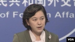 中国外交部发言人华春莹（资料照）