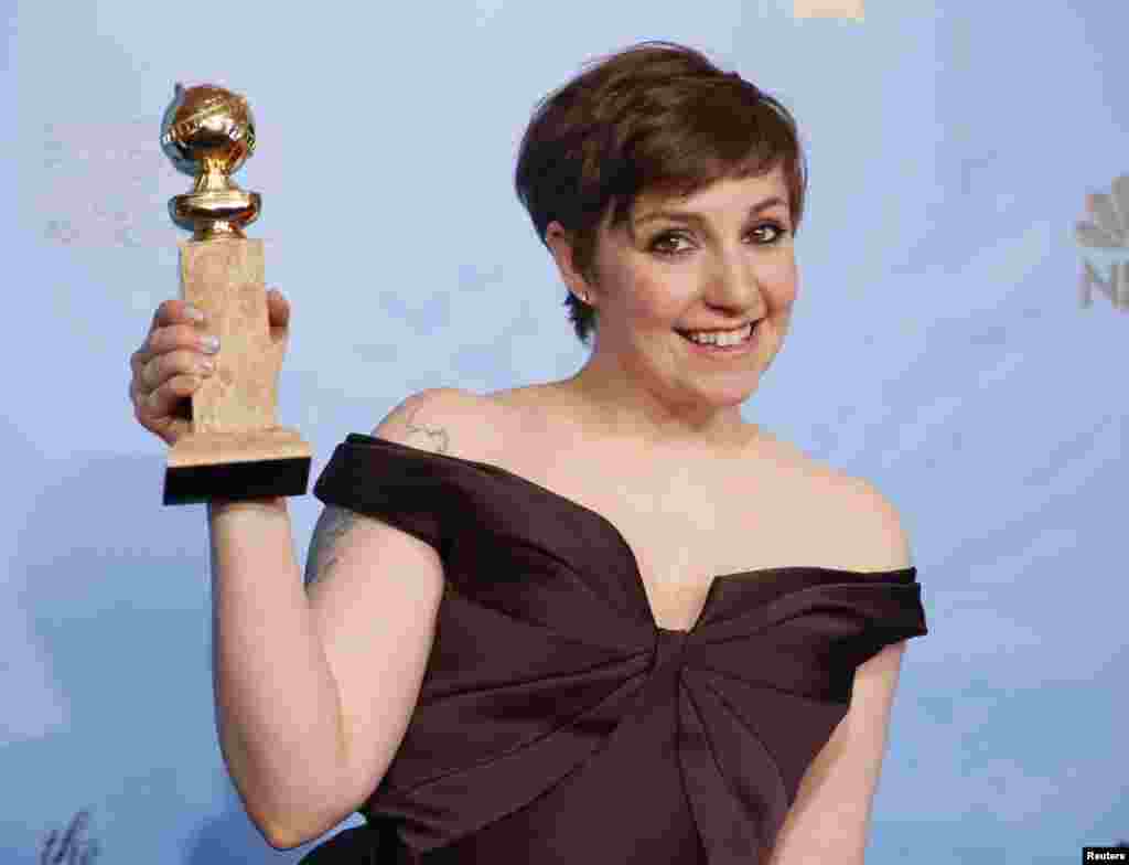 "Girls" ("Qizlar") mini-seriali muallifi va aktrisa Lena Dunham