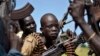 FILE - South Sudan government soldiers in the town of Koch, Unity state, South Sudan. 