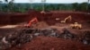 Manifestation contre l'exploitation d'une mine de manganèse dans le nord de la Côte d'Ivoire