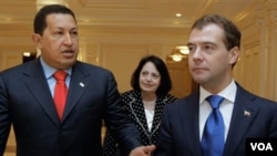 Dmitry Medvedev, presidente de Rusia, acordó construir la primera estación de energía nuclear en Venezuela, con fines “pacíficos” según lo dijo Chávez.