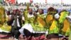 Nubian traditional dancers perform during the 49th Jamhuri Day celebrations, the day Kenya gained independence, at Nyayo National Stadium in Nairobi, December 12, 2012.