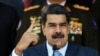El presidente en disputa de Venezuela, Nicolás Maduro, durante una conferencia de prensa en Caracas, el 12 de marzo de 2020.