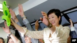 新东京都知事小池百合子