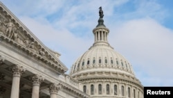 Pemandangan dari Gedung Capitol, di Washington, DC, dalam foto yang diambil pada 7 Oktober 2021. (Foto: Reuters/Joshua Roberts)