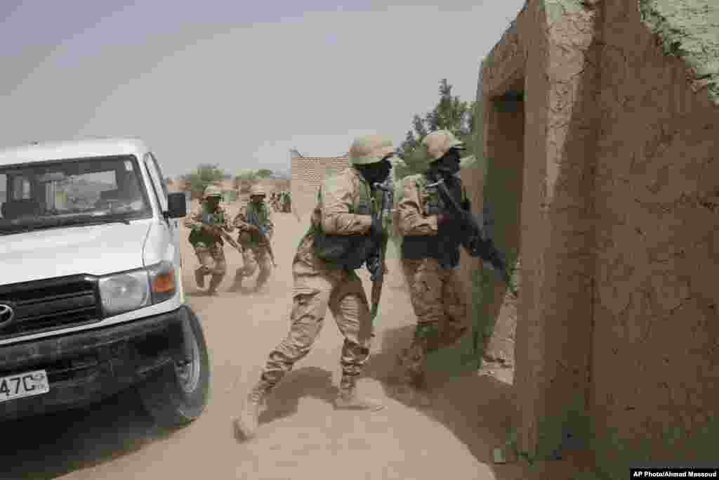 The U.S. military and its Western partners conduct training every year. Plans for these military exercises were set up long before Boko Haram began attacking its neighbors Niger, Chad and Cameroon, N'djamena, Chad, March 9, 2015.