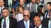 ប្រធានាធិបតីអាមេរិក​លោក Joe Biden បាន​មកដល់កិច្ចប្រជុំ​កំពូល G20 ក្នុងទីក្រុង Rio de Janeiro ​កាលពីថ្ងៃទី​១៨ វិច្ឆិកា ឆ្នាំ២០២៤។
