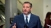 美国联邦参议员克鲁兹（Ted Cruz）1月23日在国会对媒体发表讲话。