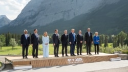 七国集团(G7)在加拿大阿尔伯塔省卡纳纳斯基斯召开峰会。 (2025年6月16日)