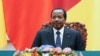 Le président du Cameroun, Paul Biya, lors d'une cérémonie au Grand Hall du Peuple à Pékin, en Chine, le 22 mars 2018.