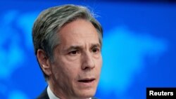 El secretario de Estado de EE.UU., Antony Blinken, destacó el domingo 14 de marzo de 2021 la importancia de la cooperación global para superar la pandemia de COVID-19.