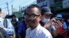Kaung Sett Lin, a photojournalist, is released from Insein Prison in Yangon, Myanmar, on Jan. 4, 2024. Myanmar’s military government pardoned nearly 10,000 prisoners, although human rights activists were critical that fewer than 100 political prisoners were included.