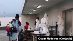 Posto de teste da Covid-19, São Tomé e Príncipe
