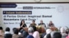 Para pembicara sepakat NU dan Muhammadiyah berperan besar dalam menjaga Indonesia. (Foto courtesy: Humas UGM)