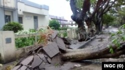 Estragos do ciclone Idai na cidade da Beira, Moçambique