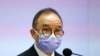 Erick Tsang, Sekretaris Urusan Konstitusi dan Daratan Hong Kong, dalam konfernsi pers, 23 Februari 2021. (REUTERS/Tyrone Siu).