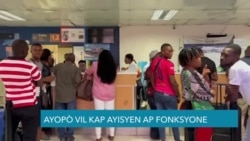 Vòl pou Ale Etazini Reprann nan Ayewopò Okap l a