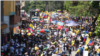 Multitudinarias marchas colmaron las calles de las ciudades colombianas durante los últimos cinco días. [Foto: Cortesía Alcaldía de Cali]
