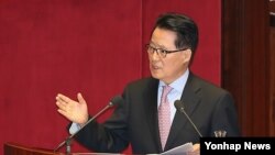 한국 민주통합당 박지원 의원. (자료사진)