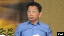 台灣在野黨時代力量黨立委徐永明(美國之音張永泰拍攝)
