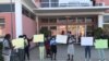 Trabalhadores da Função Pública em greve, Benguela, Angola