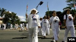 El Consejo de Seguridad Nacional de Estados Unidos criticó la detención de varias integrantes de las Damas de Blanco por parte del gobierno cubano.