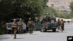 Afg'oniston xavfsizlik kuchlari hujum yuz bergan hududga yetib keldi, 2018-yil, 16-avgust.