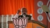 PM India Kampanye Dalam Pemilu Lokal di Kashmir Himalaya