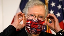Ketua fraksi Republik di Senat AS, Mitch McConnell 