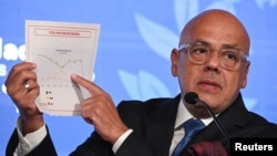 Jorge Rodríguez, presidente de la Asamblea Nacional de mayoría oficialista.