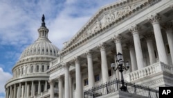 The Capitol is seen in Washington, April 7, 2017.