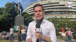 Tensión en primeros actos del presidente de México durante su visita a EE.UU.
